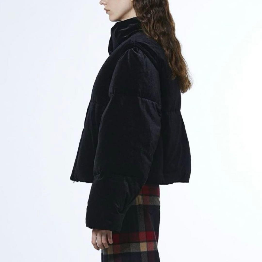 【新品】ダブルスタンダードクロージング 2WAY ベロアダウンジャケット