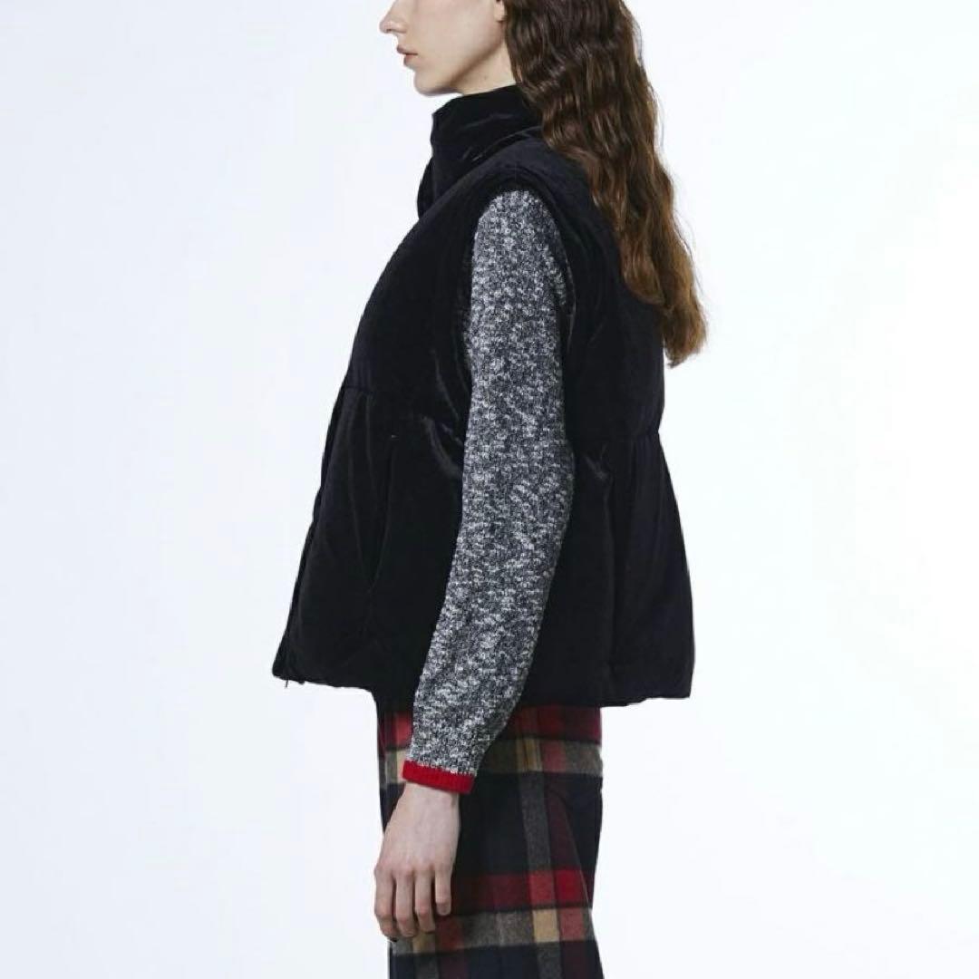 【新品】ダブルスタンダードクロージング 2WAY ベロアダウンジャケット