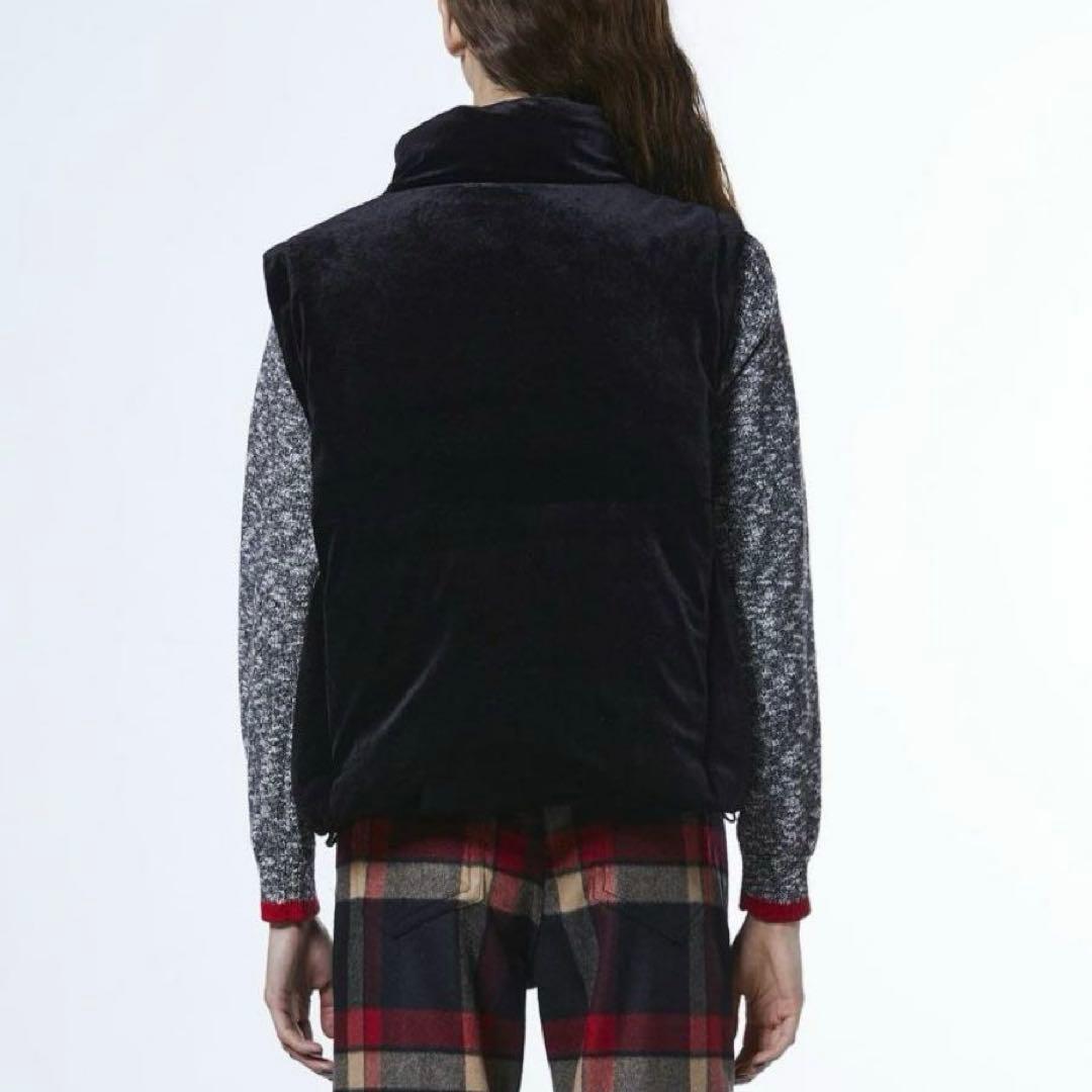 【新品】ダブルスタンダードクロージング 2WAY ベロアダウンジャケット