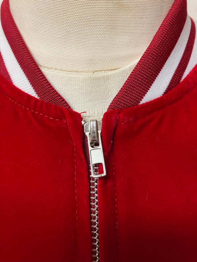 山*之様 美品 ビンテージ 別珍 スカジャン L相当 龍 ベロア メンズ xpv