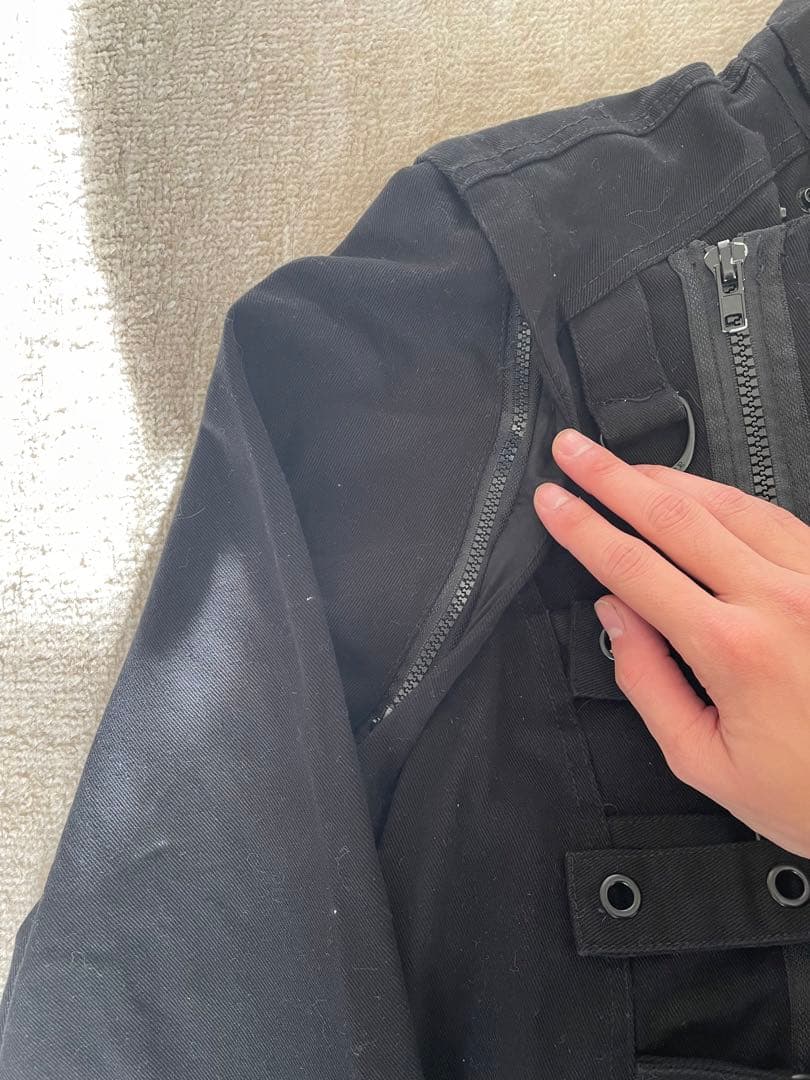 tripp nyc ジャケット　ボンデージ　デタッチャブル　トリップ