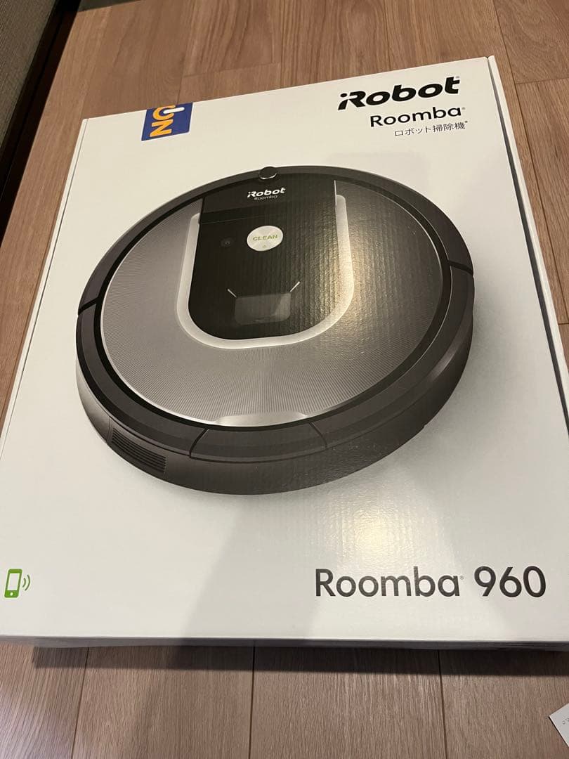 【箱あり、新品フィルター/ブラシ付き】iRobot Roomba 960