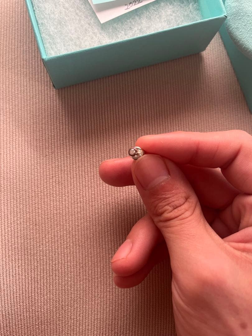 Tiffany&co. バイザヤード　ピアス　両耳　ダイヤ　ギャランティ有