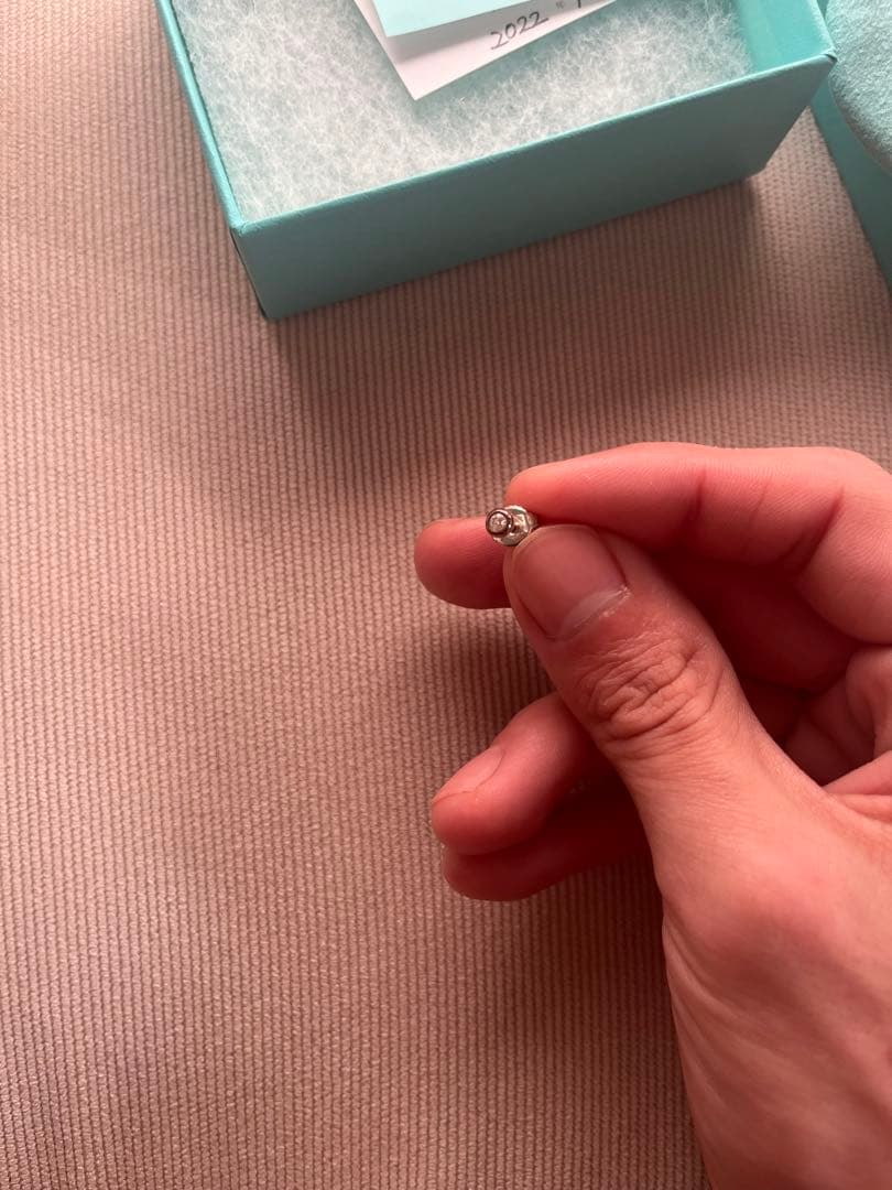 Tiffany&co. バイザヤード　ピアス　両耳　ダイヤ　ギャランティ有