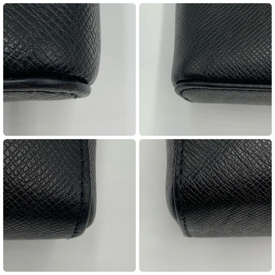 ［廃盤］ルイヴィトン　タイガ　アントンポシェット　ショルダーバッグ ブラック