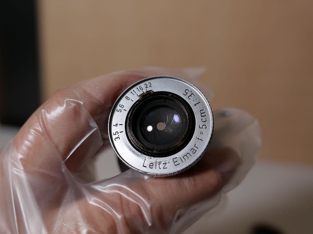 LEICA Elmar 50mm F3.5 赤エルマー ダイヤマーク