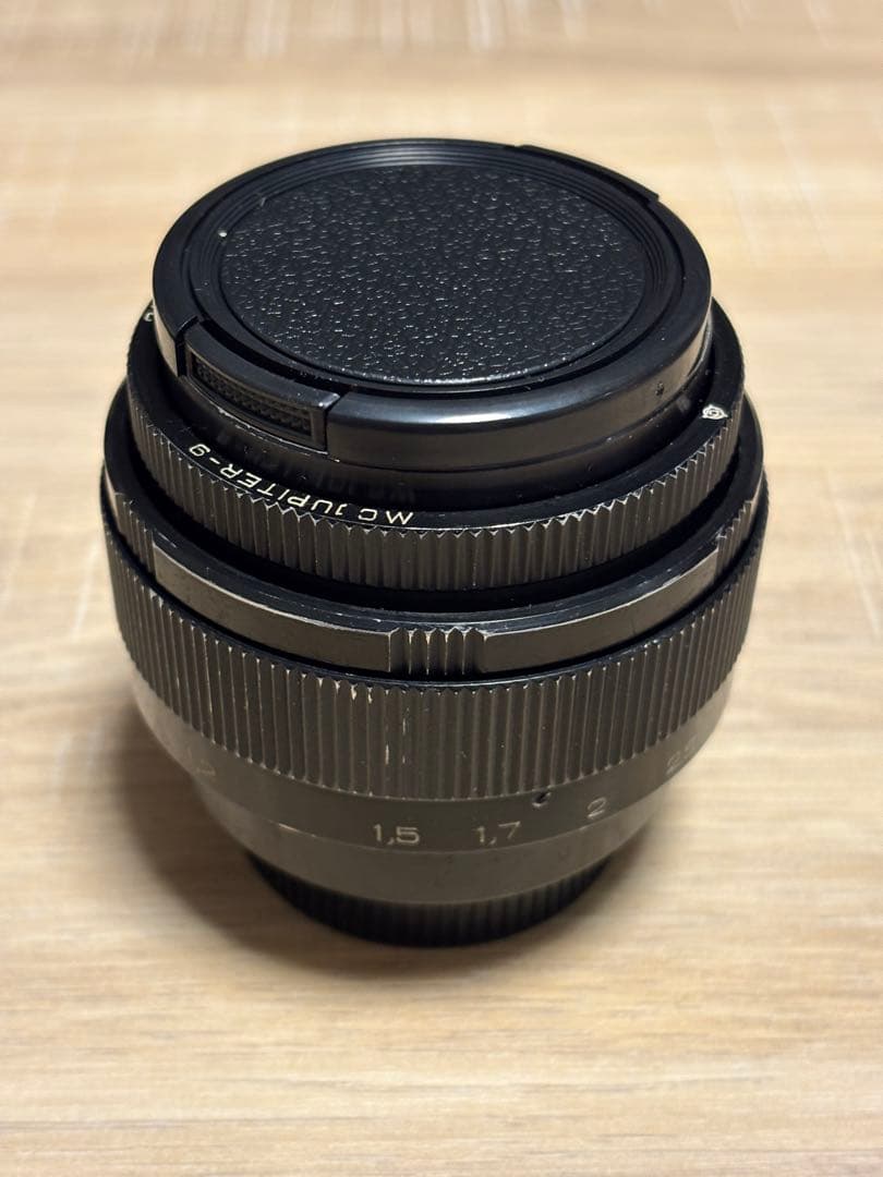 MC jupiter-9 85mm f/2 レンズm42 購入時分解清掃済品