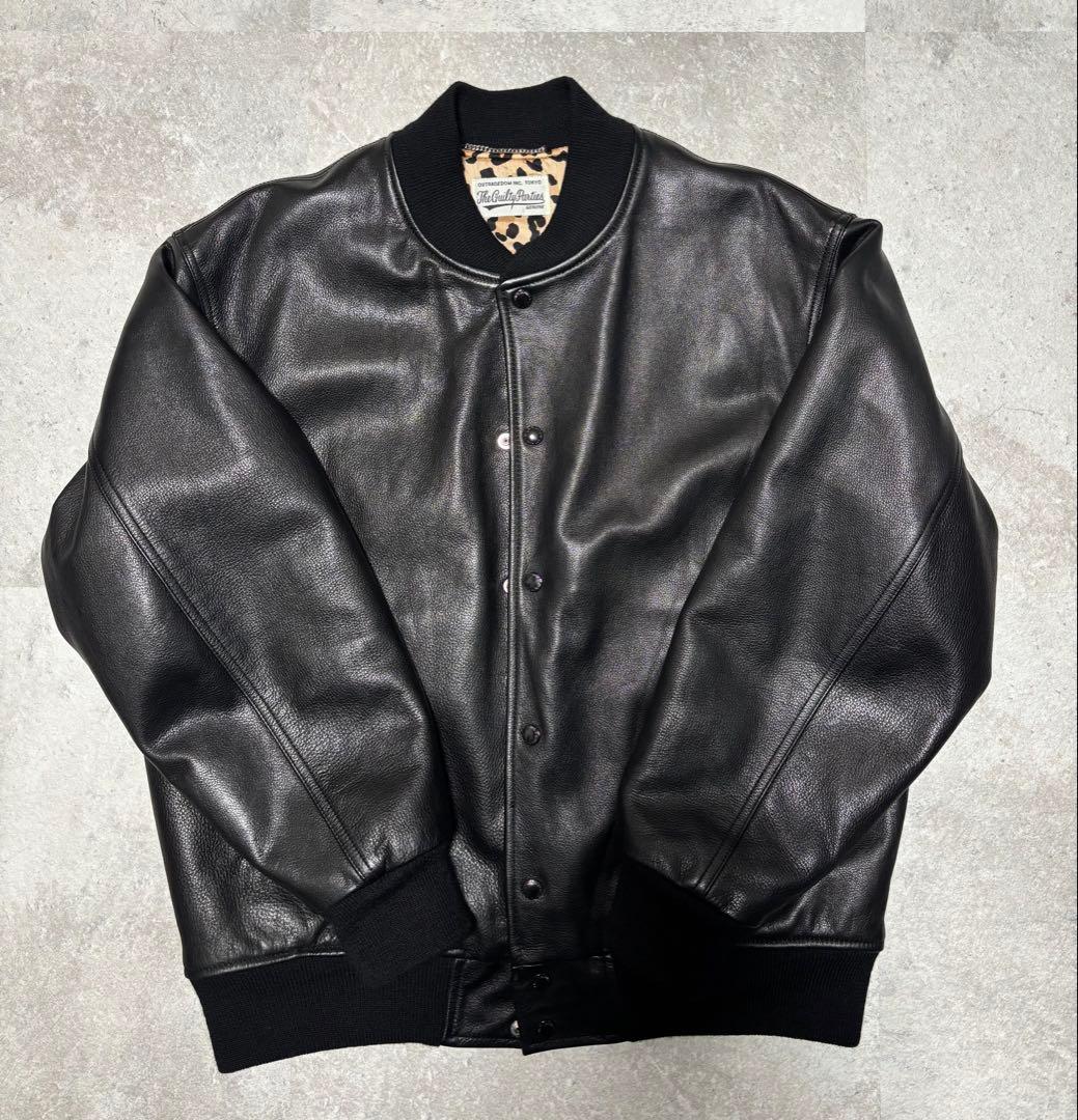 wackomaria ワコマリア LEATHER VARSITY JACKET
