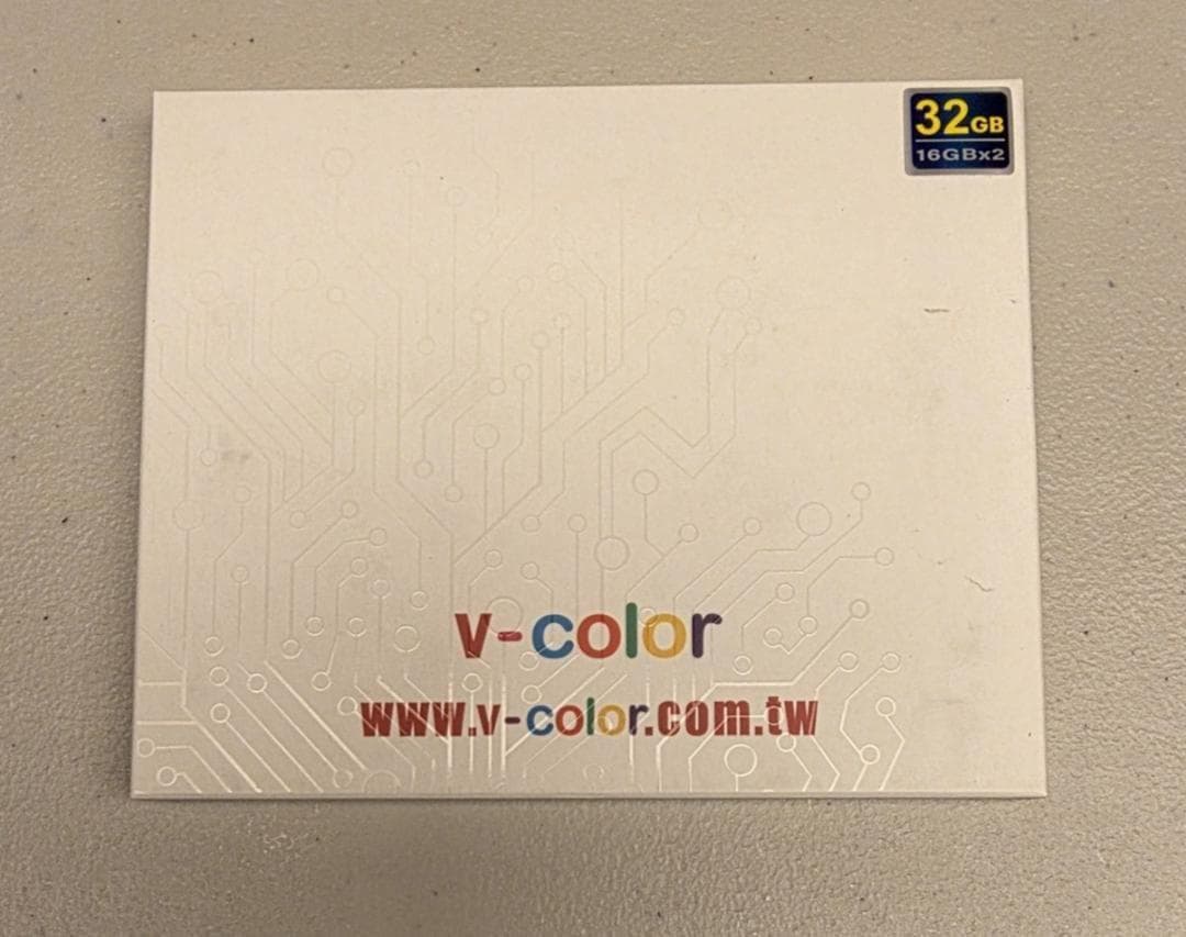 【新品・未使用】v-color DDR4-2933 16GB ECC R