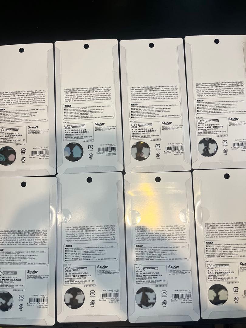 【正規品】ボンボンドロップシール ミニ サンリオ 全種コンプリートセット