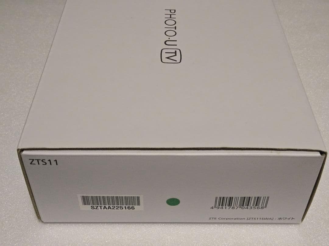 新品未使用 PHOTO-U TV ZTS11