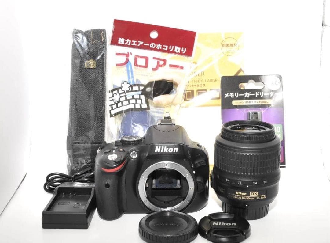 美品✨Nikon D5100✨自撮り ニコン 一眼レフ 初心者 スマホ転送