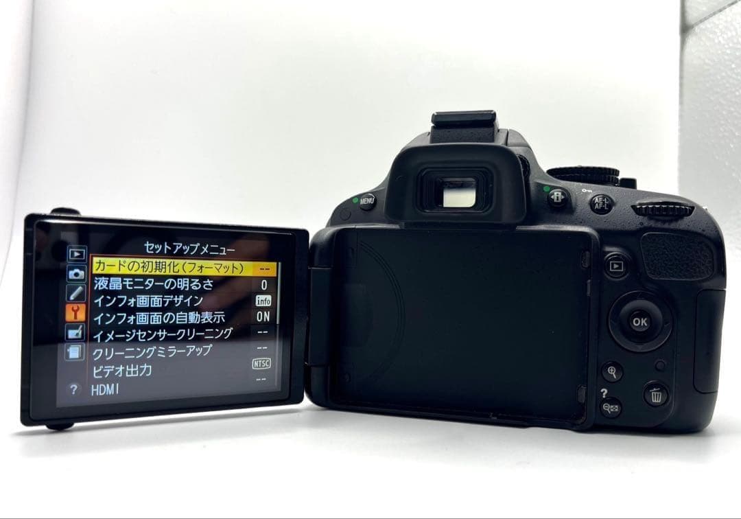 美品✨Nikon D5100✨自撮り ニコン 一眼レフ 初心者 スマホ転送