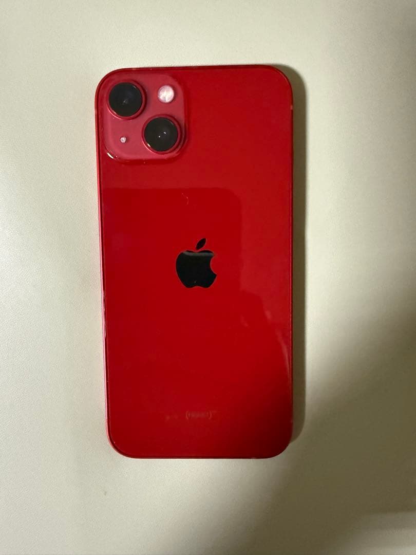 Apple iPhone 13 PRODUCT(RED) 本体　ケーブル付き