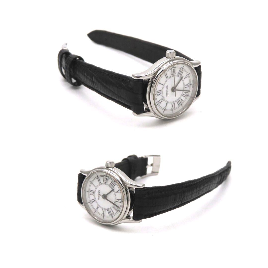 【ラウンド】TIFFANY&Co. ティファニー時計 ホワイトローマン☆極美品☆