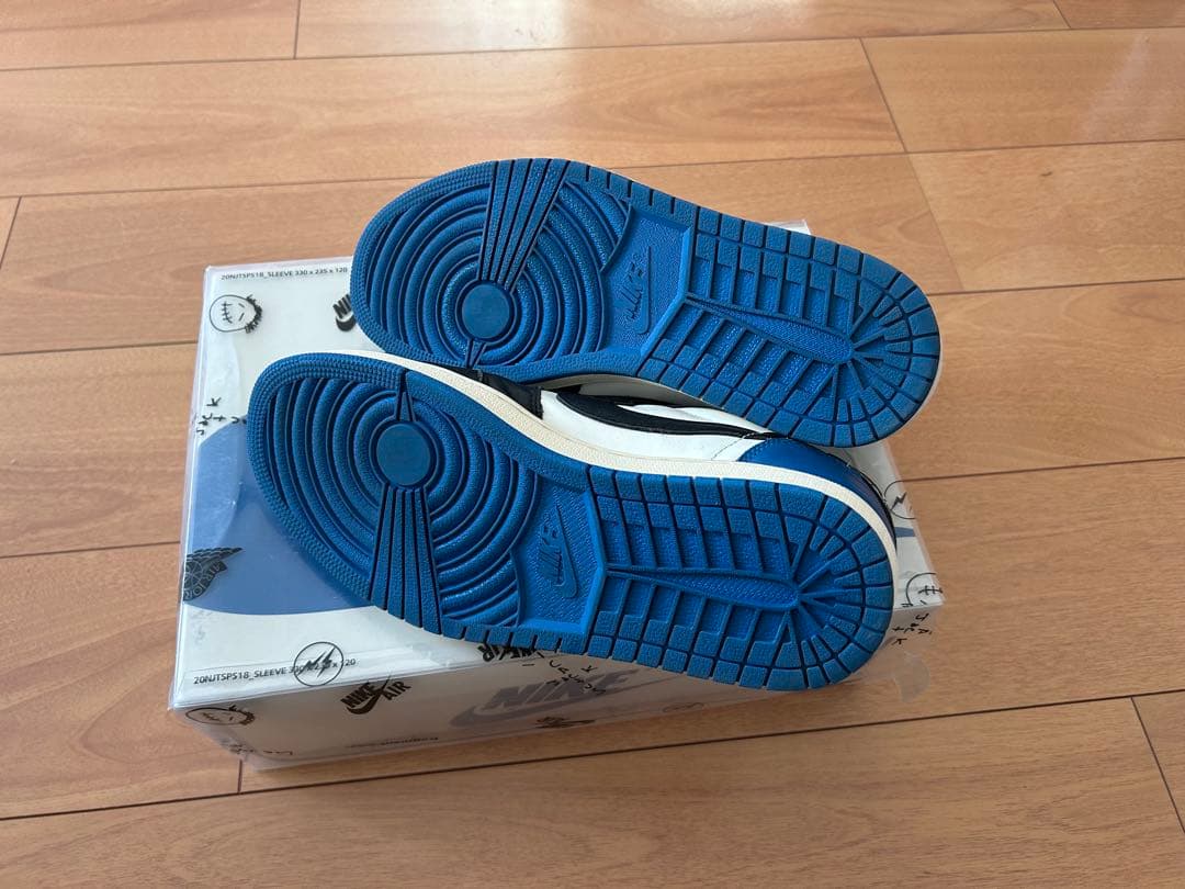 NIKE Travis Scott × fragment AJ1 Low