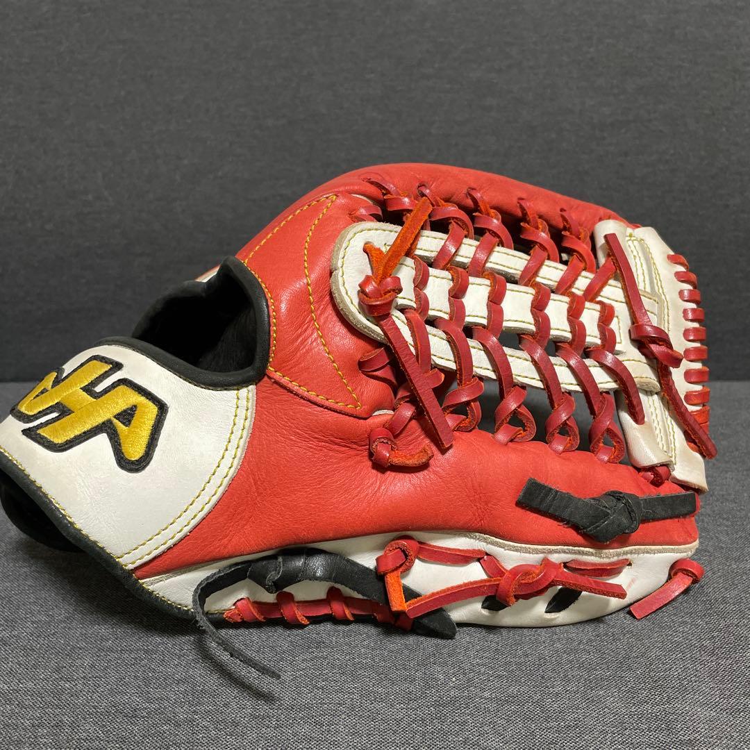 ハタケヤマ 軟式 グローブ 外野手 大人用 野球 ミット