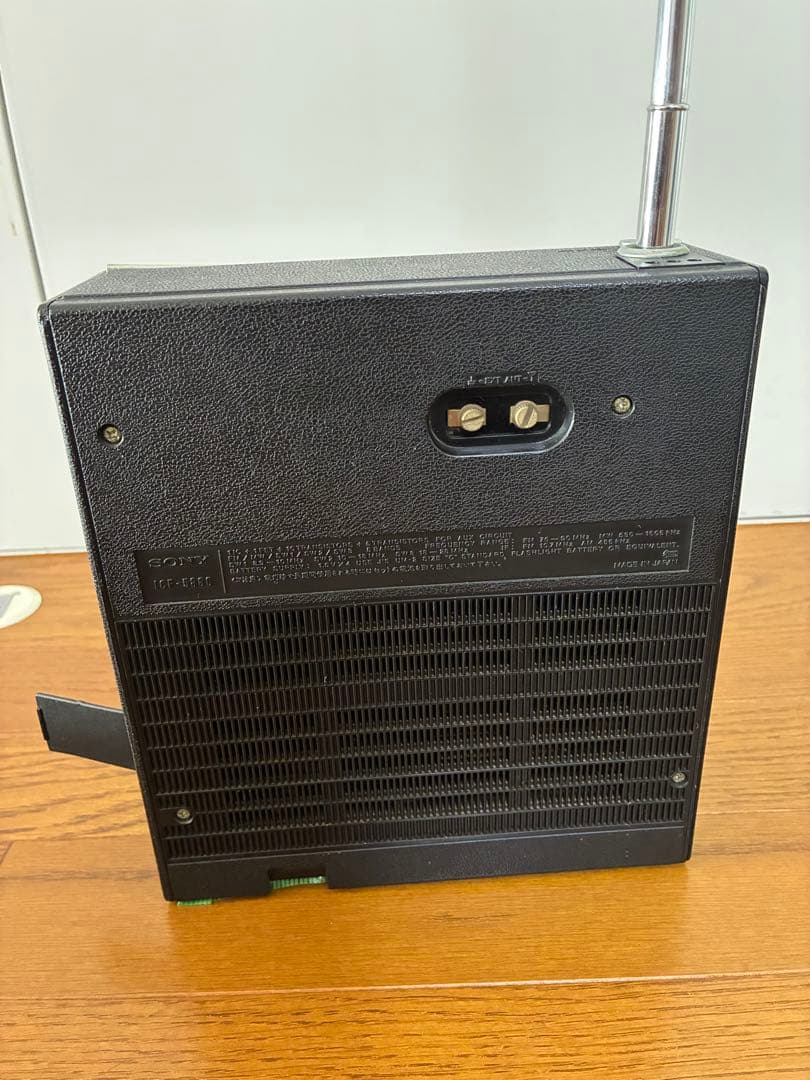 SONYスカイセンサーICF-5800 専用ACアダプター付き