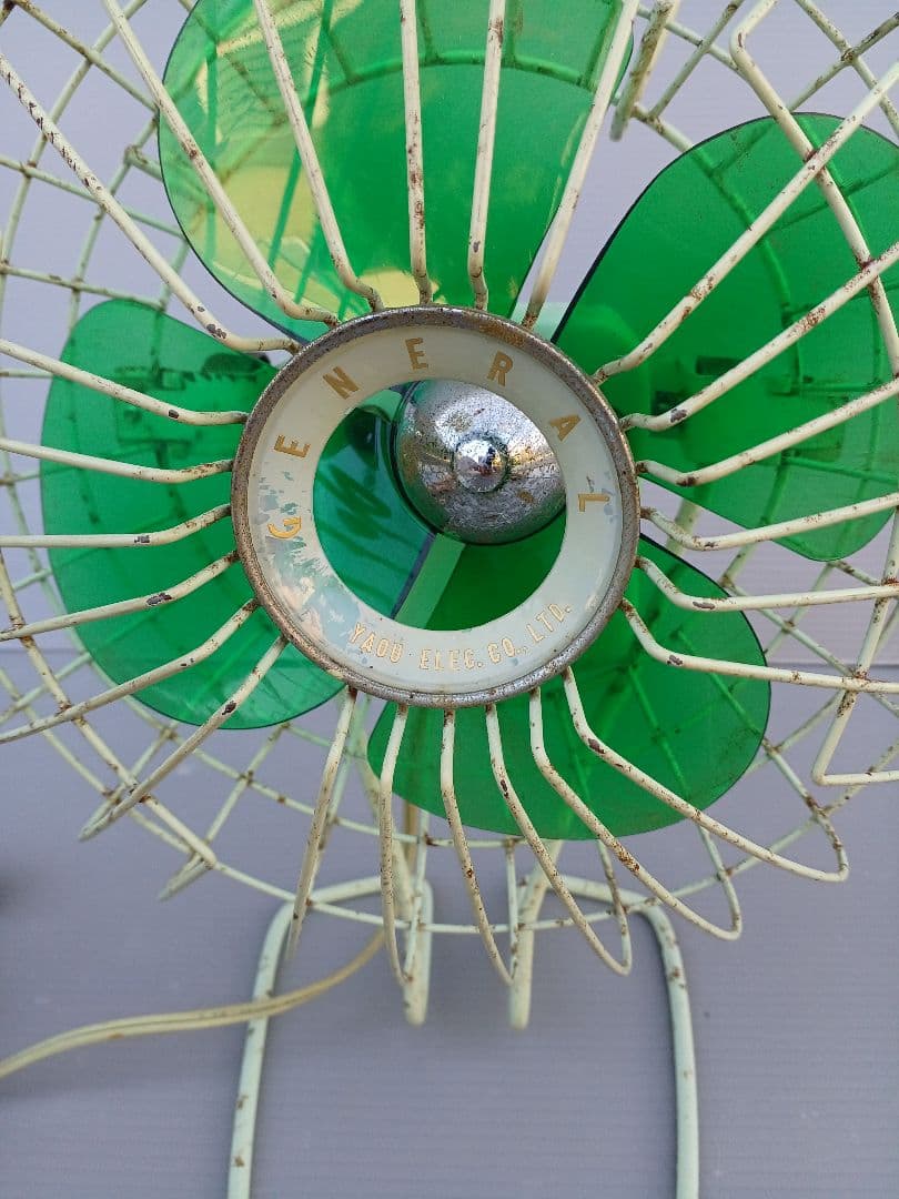 昭和レトロ　ゼネラル扇風機　八欧電機　GENERAL 　稼働品　匿名配送