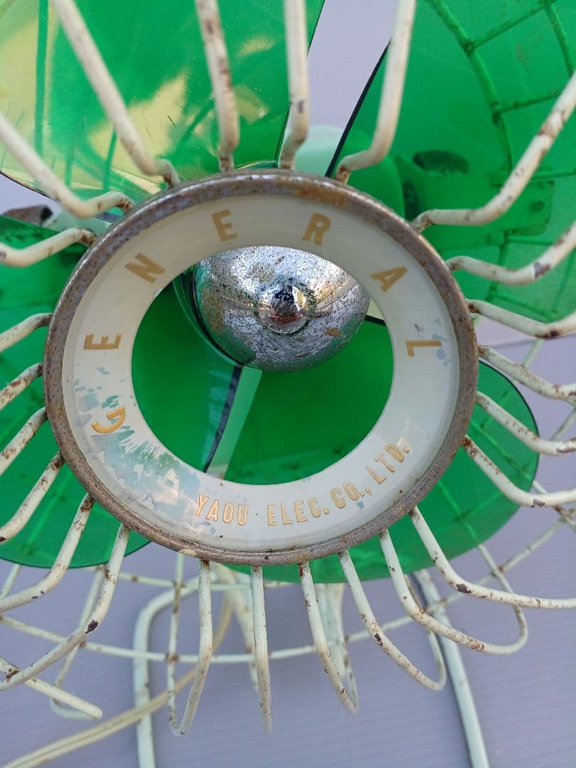 昭和レトロ　ゼネラル扇風機　八欧電機　GENERAL 　稼働品　匿名配送