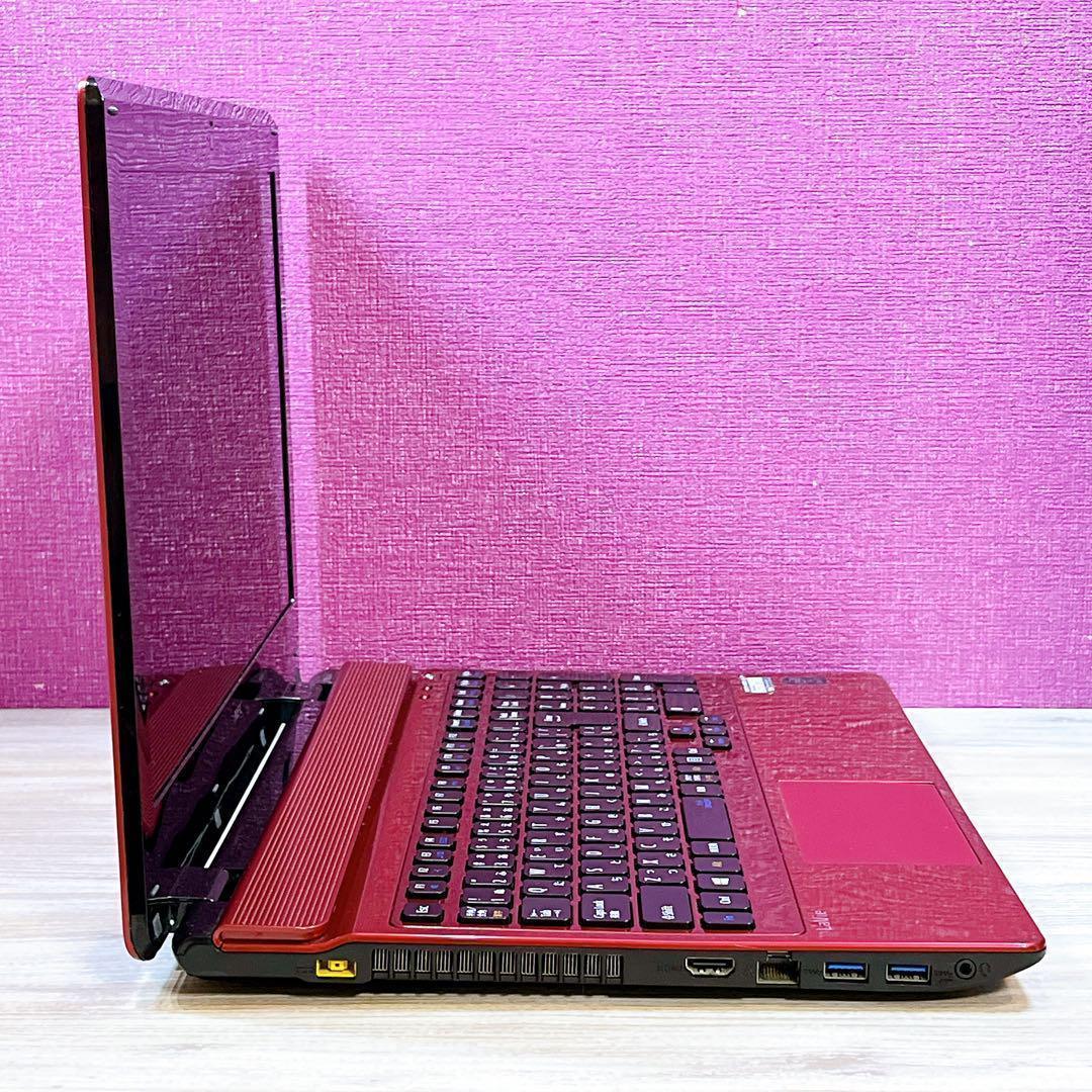 Corei7✨NECすぐ使えるノートパソコン✨8GB✨カメラ✨ブルーレイ✨大容量