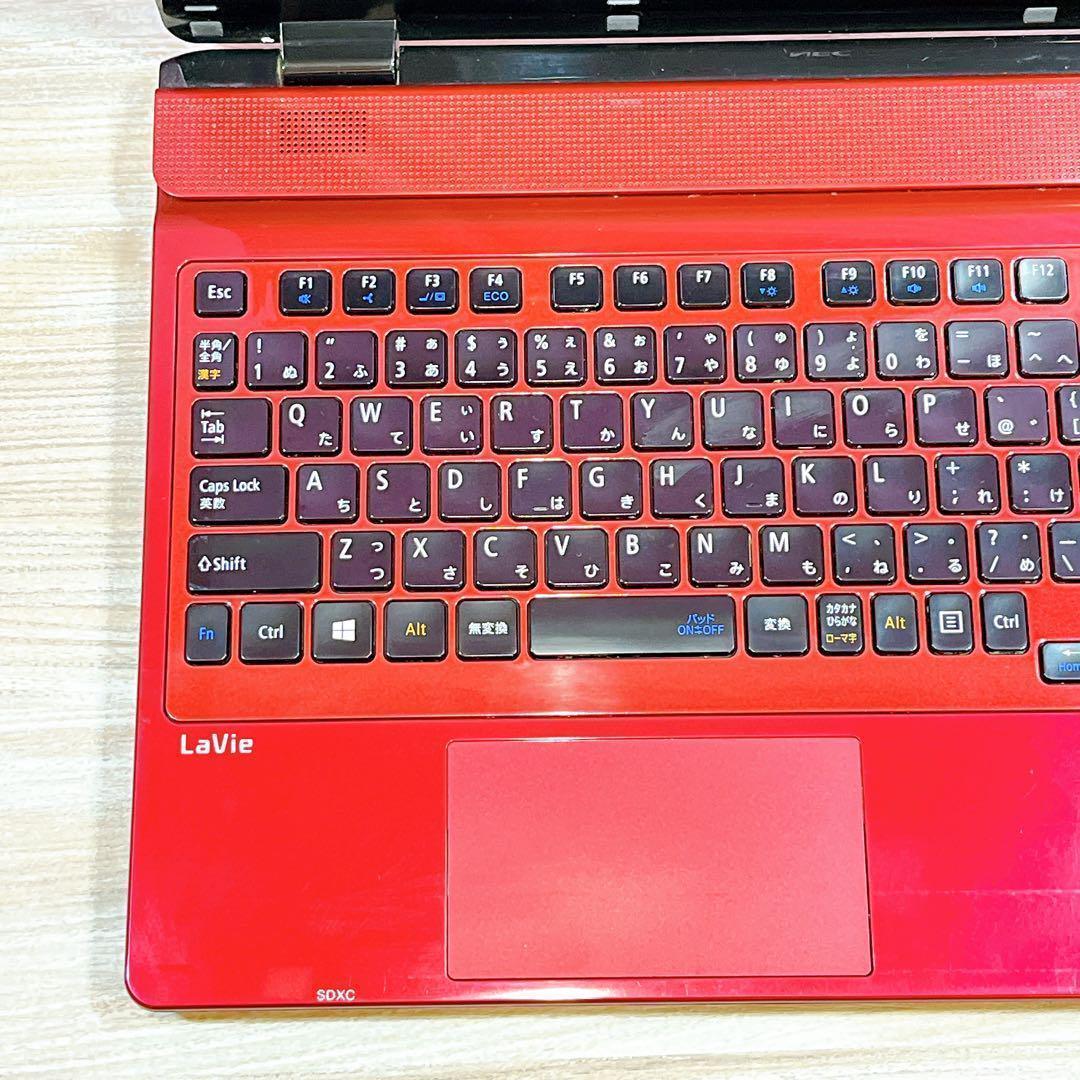 Corei7✨NECすぐ使えるノートパソコン✨8GB✨カメラ✨ブルーレイ✨大容量