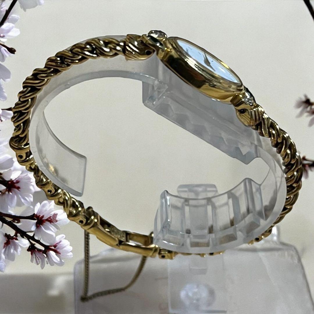 Seiko ゴールドツイストバンド腕時計【新品電池】4月17日交換済み