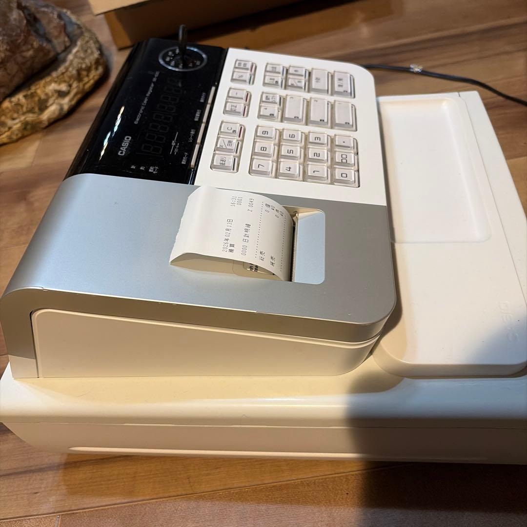 訳ありのため激安！CASIO レジスター 小型ドロア SE-S30-WE カシオ