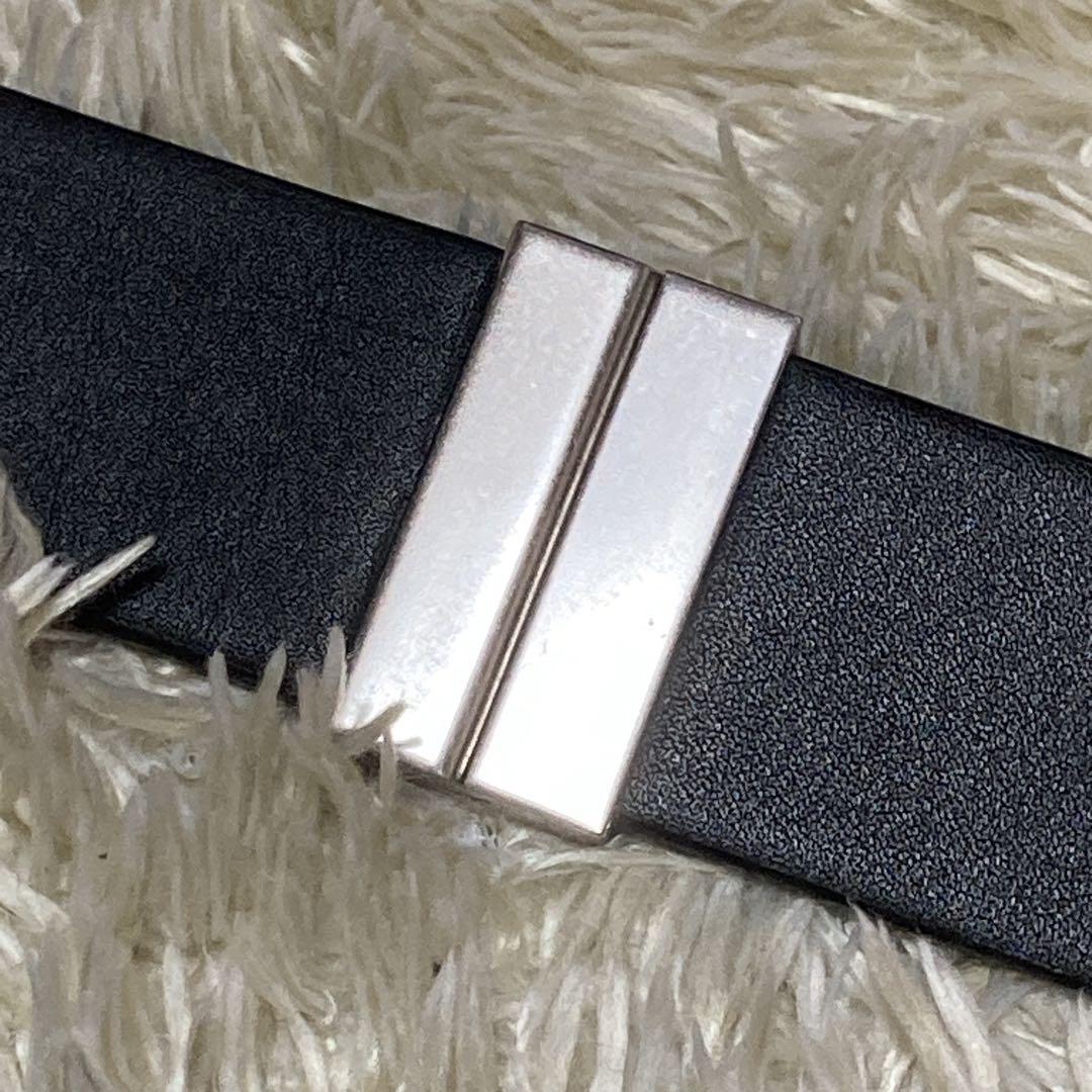 タグ&袋付き❗️新品未使用✨ボッテガヴェネタ　レザーベルト　リバーシブル　黒×緑