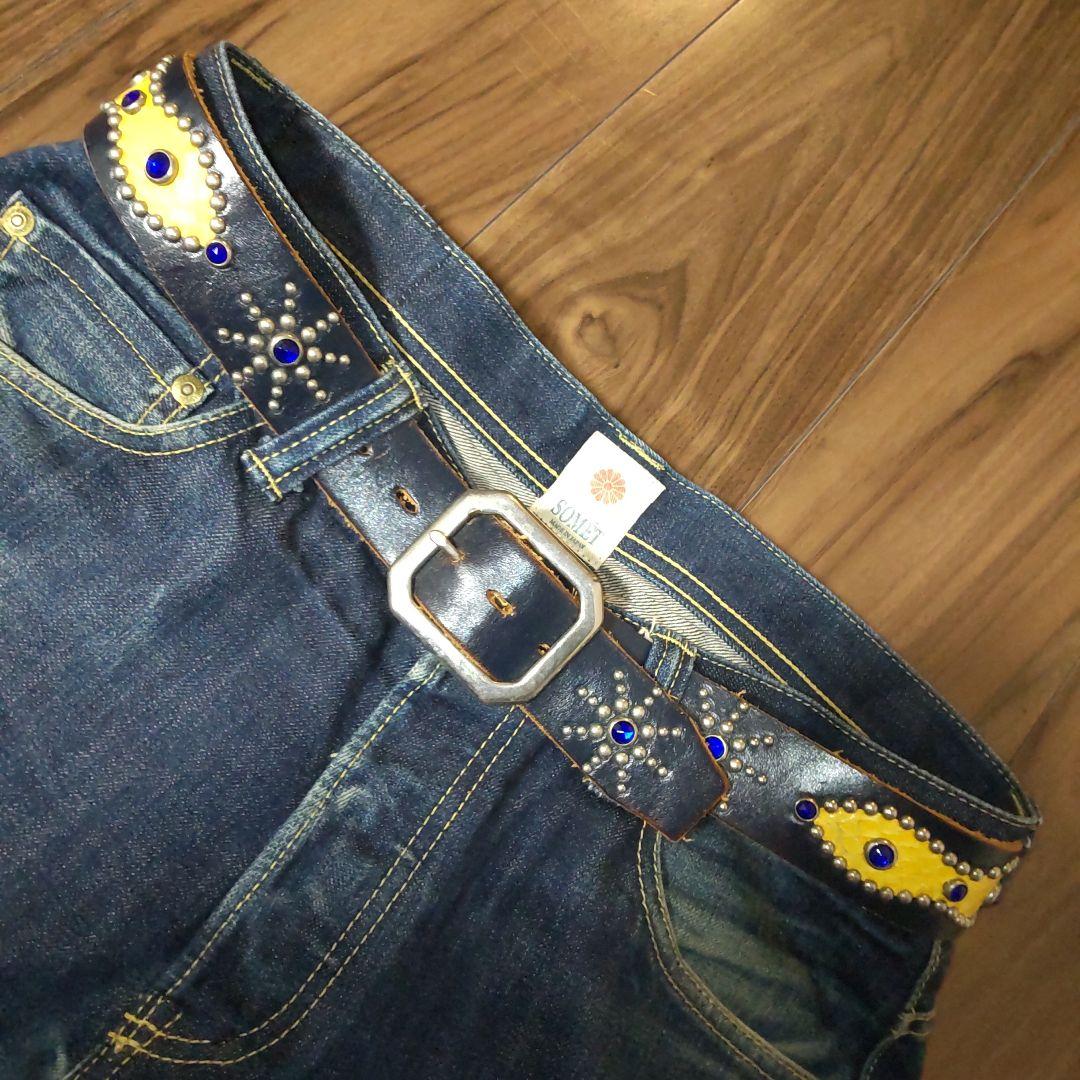 ウエスタンベルト スタッズベルト