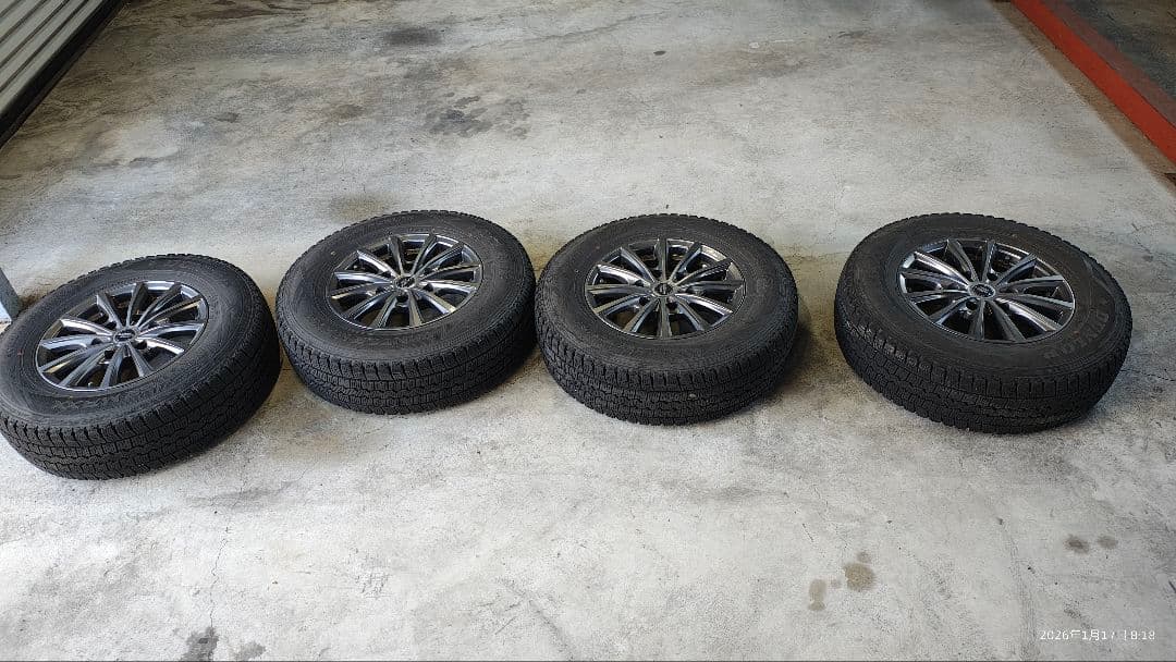 15インチ タイヤ・ホイールセット 4本