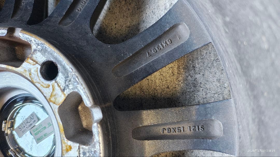 15インチ タイヤ・ホイールセット 4本