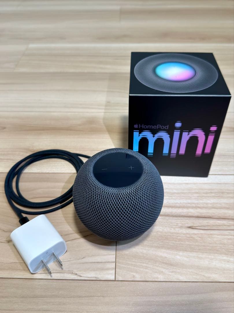 【美品】Apple Pod mini ミッドナイト 付属品完備