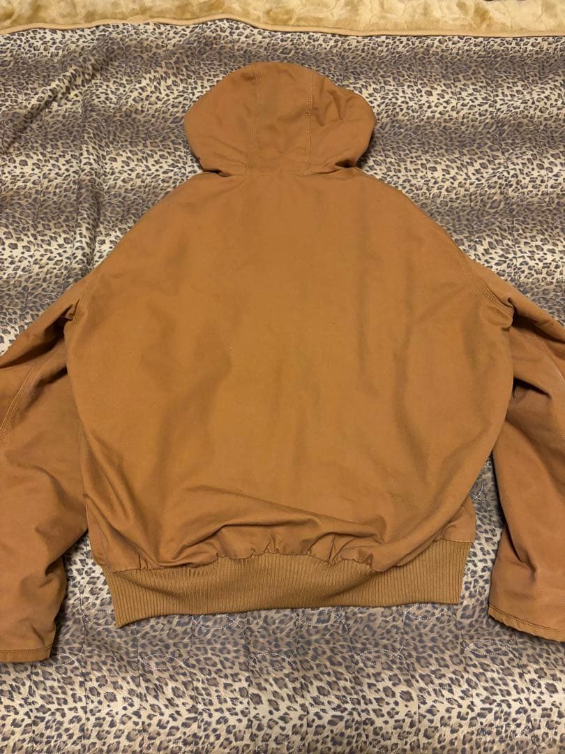ブラウン フード付きジャケット