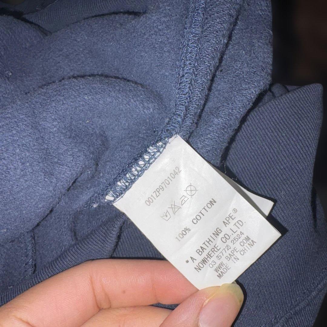 希少 アベイシングエイプ フーディー フルジップ