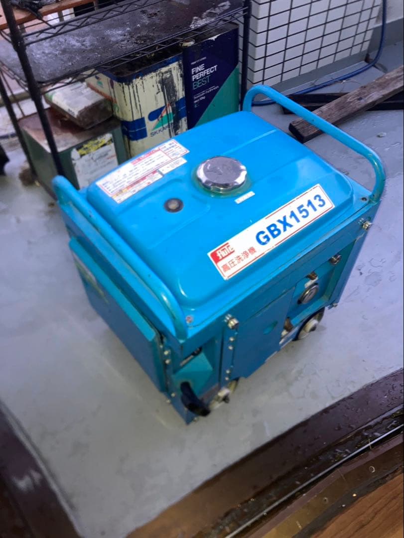 高圧洗浄機本体 GBX1513 青