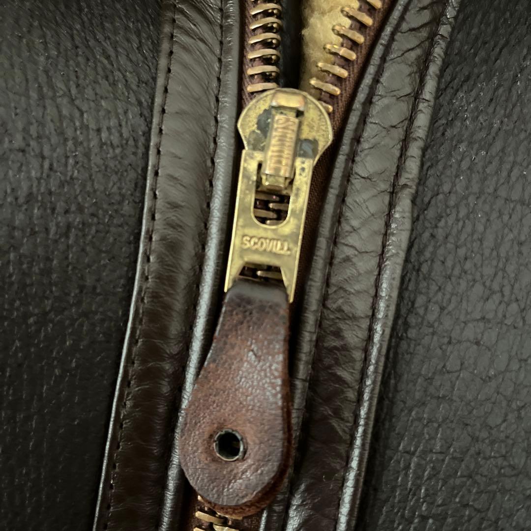 B3 本革　SCOVILL zipper 60s