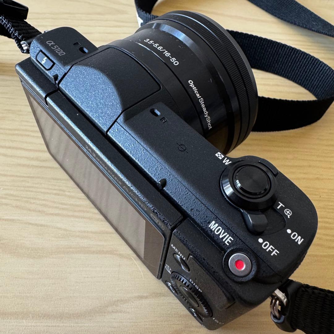 動作確認済み　SONY α5100 ミラーレス 望遠レンズ付き 美品セット