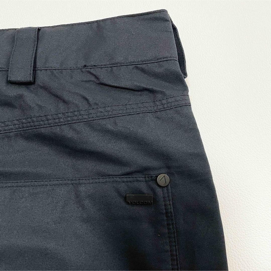 6637【タグ付】ボルコム　パンツ　スノボウェア　メンズ　ブラック　ブラック