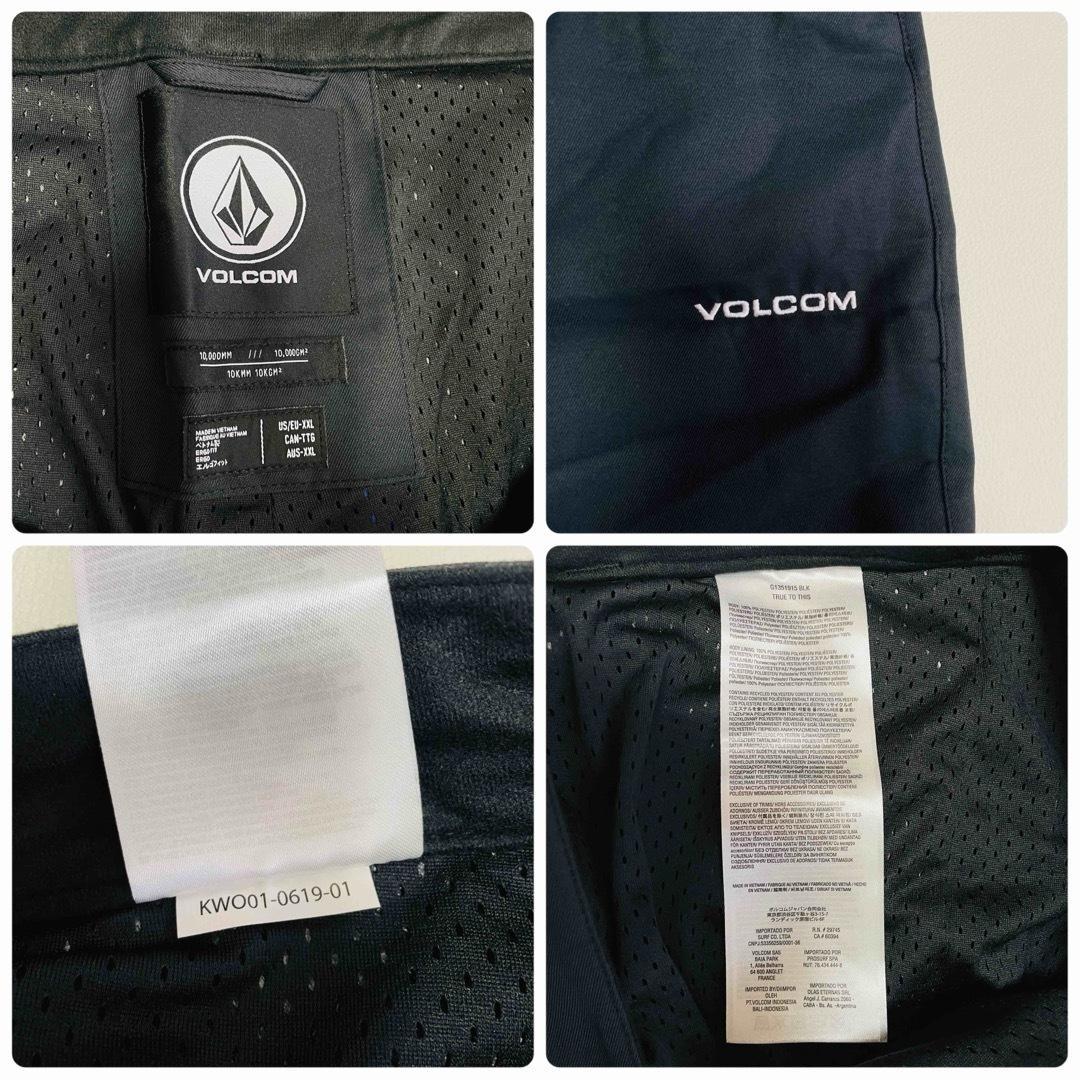 6637【タグ付】ボルコム　パンツ　スノボウェア　メンズ　ブラック　ブラック