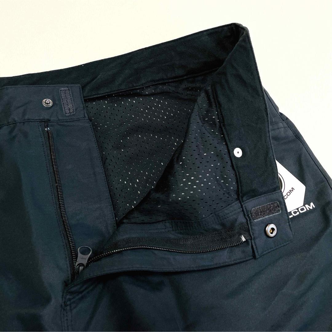 6637【タグ付】ボルコム　パンツ　スノボウェア　メンズ　ブラック　ブラック