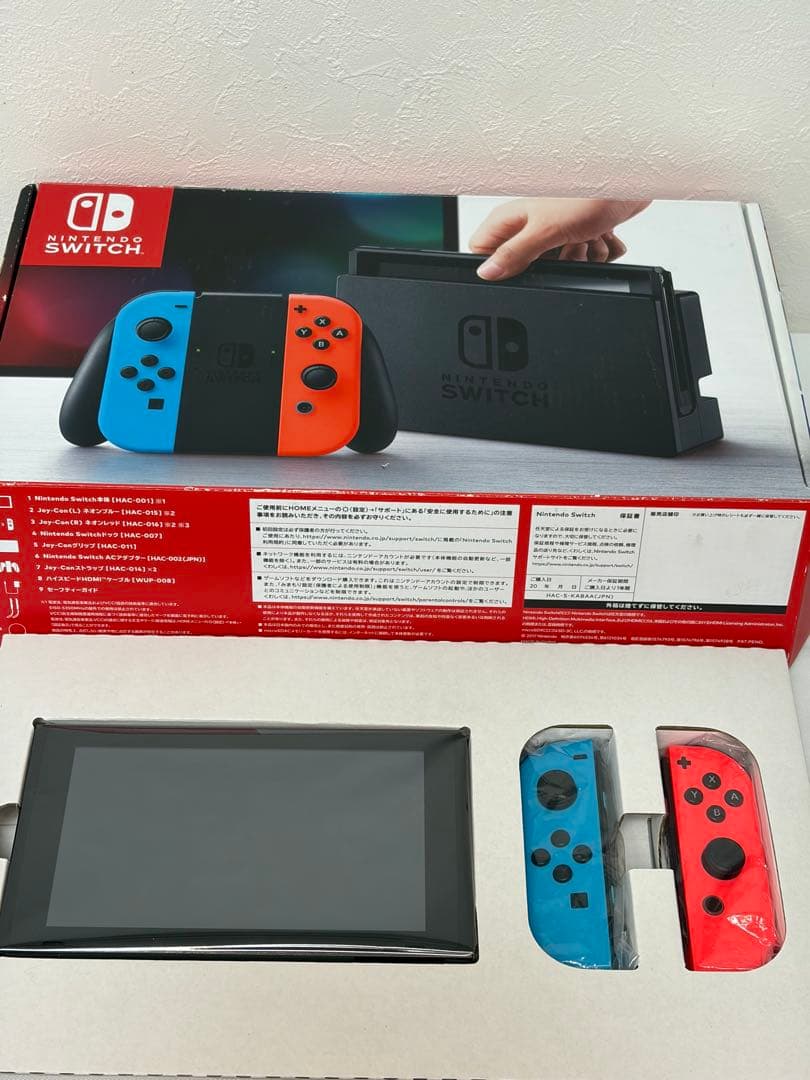 良品 Nintendo Switch HAC-S-KABAA