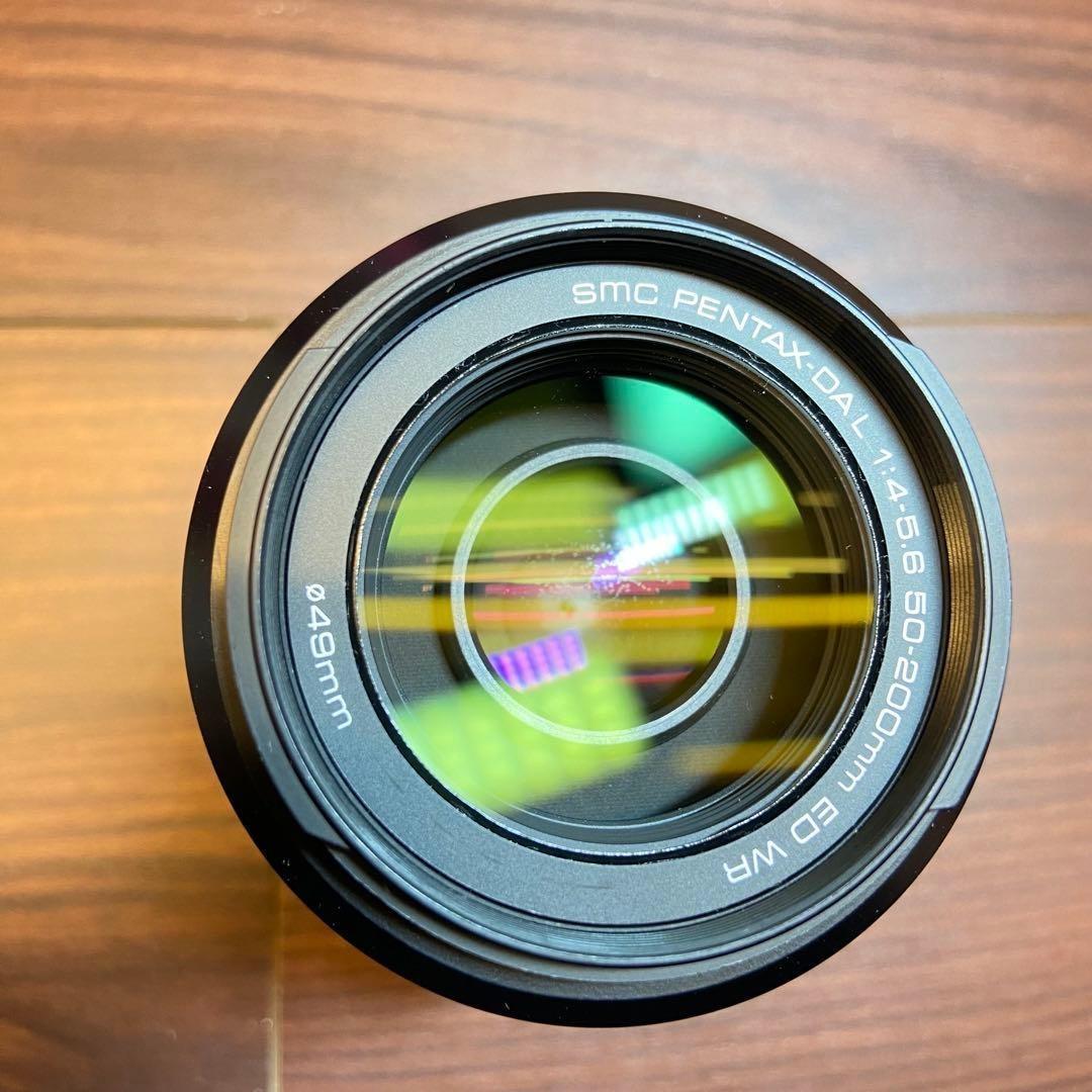 PENTAX K-50 ダブルズームキット ピンク ほぼ新品 4644