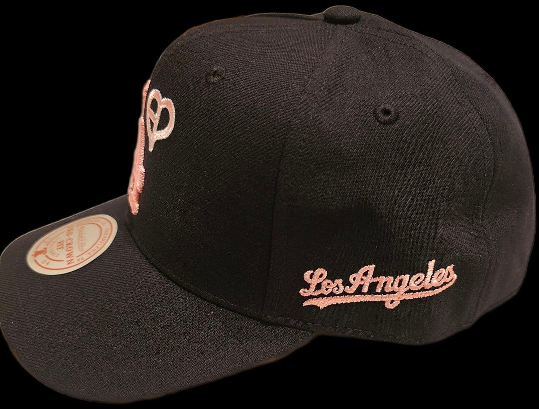 LA Dogers × BLACKPINK コラボキャップ MLB lisa着用