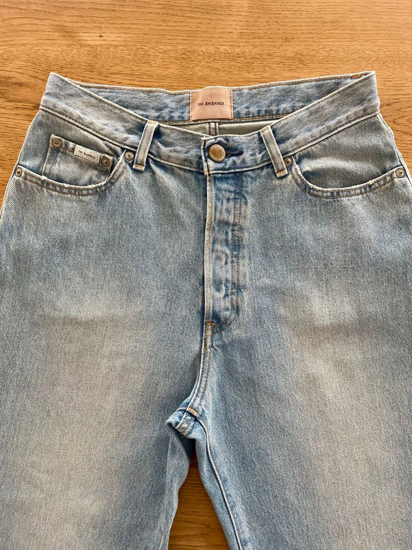 shishikui シシクイ イージー ライトインディゴ 36 美品