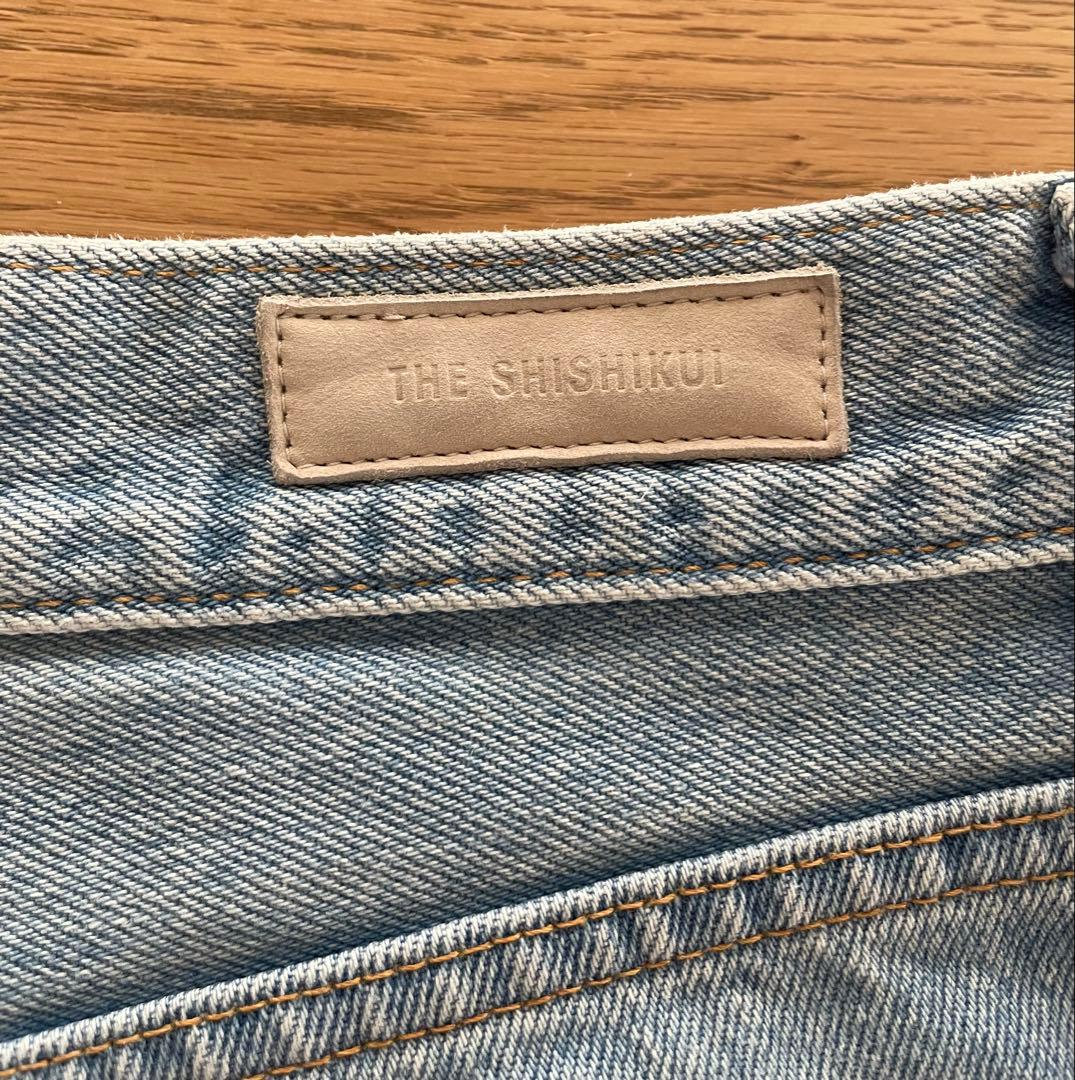 shishikui シシクイ イージー ライトインディゴ 36 美品