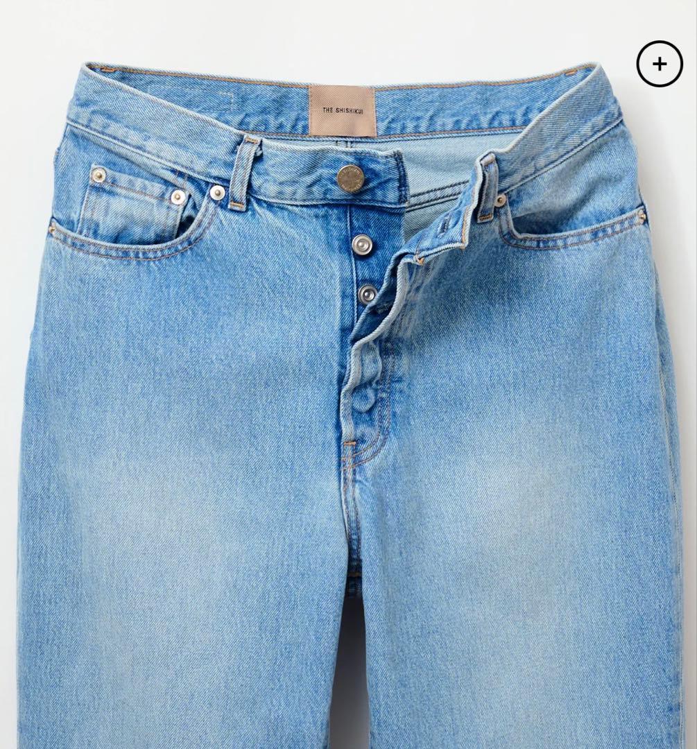 shishikui シシクイ イージー ライトインディゴ 36 美品