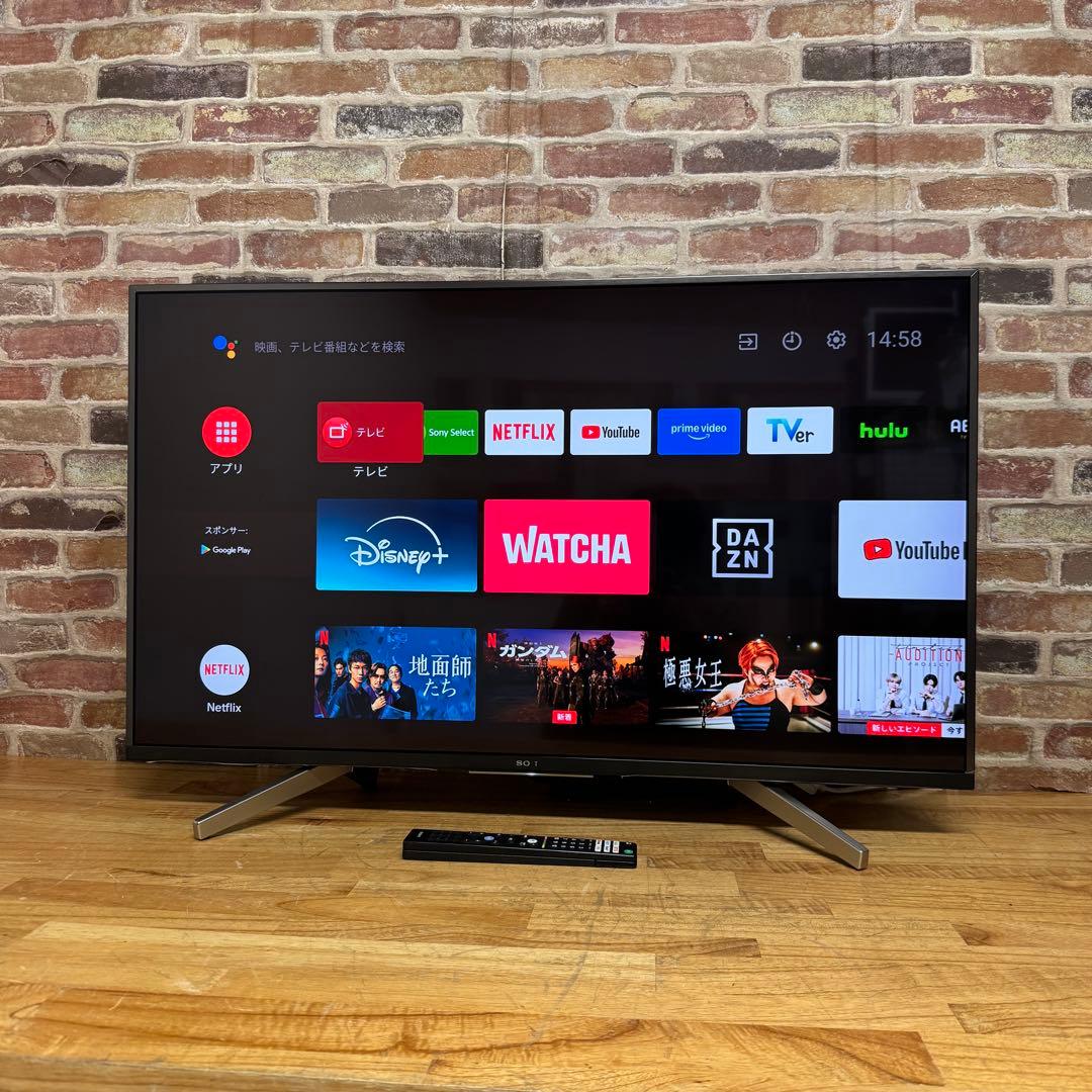 SONY 49V型 4K 液晶テレビ BRAVIA KJ-49X7500F