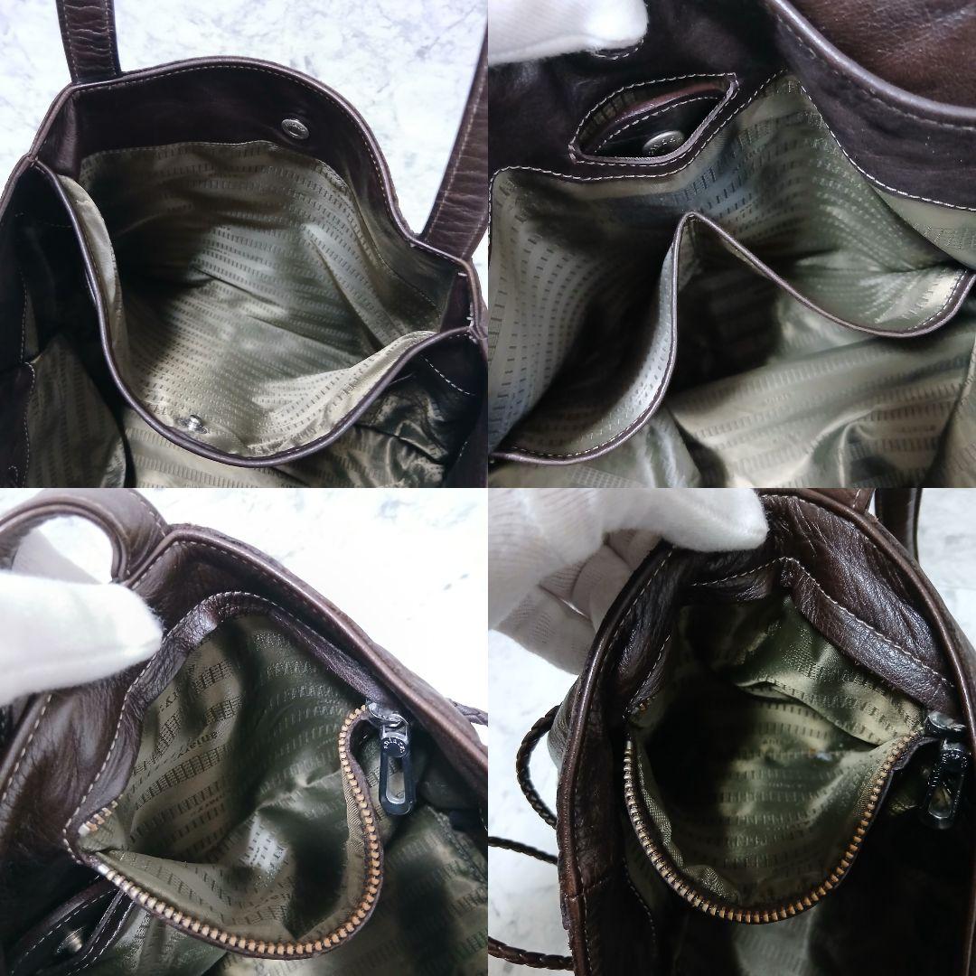 【美品】aniary ラージトートバッグ イタリアンレザー A4サイズ収納可