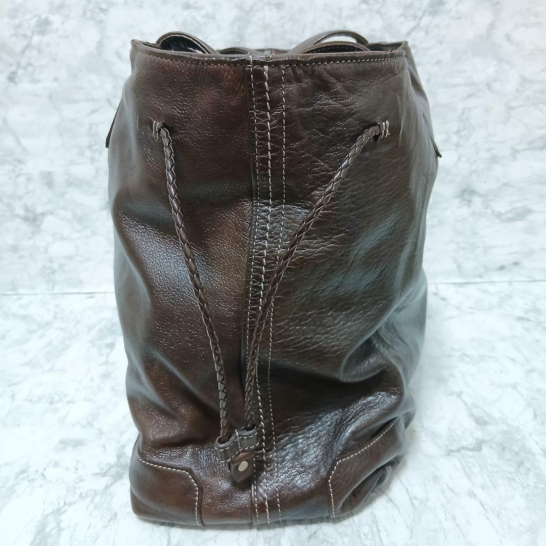 【美品】aniary ラージトートバッグ イタリアンレザー A4サイズ収納可